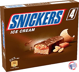 Rappel produit Glace Snickers x4 Snickers