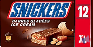 Rappel produit Glace Snickers-XL-x12 - 636 ml Snickers