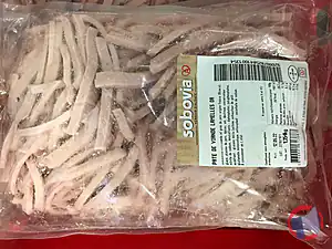 Rappel produit Pâté de viande lamelles SOBOVIA