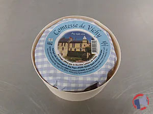 Rappel produit COMTESSE DE VICHY 180G LAIT CRU SOCIETE LAITIERE DE VICHY