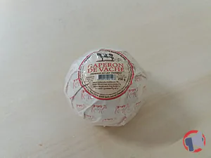 Rappel produit GAPERON DE VACHE 250G lait thermisé de vache SOCIETE LAITIERE DE VICHY