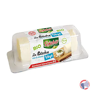 Rappel produit La Bûche végé -spécialité lactofermentée au soja et amande Sojabio