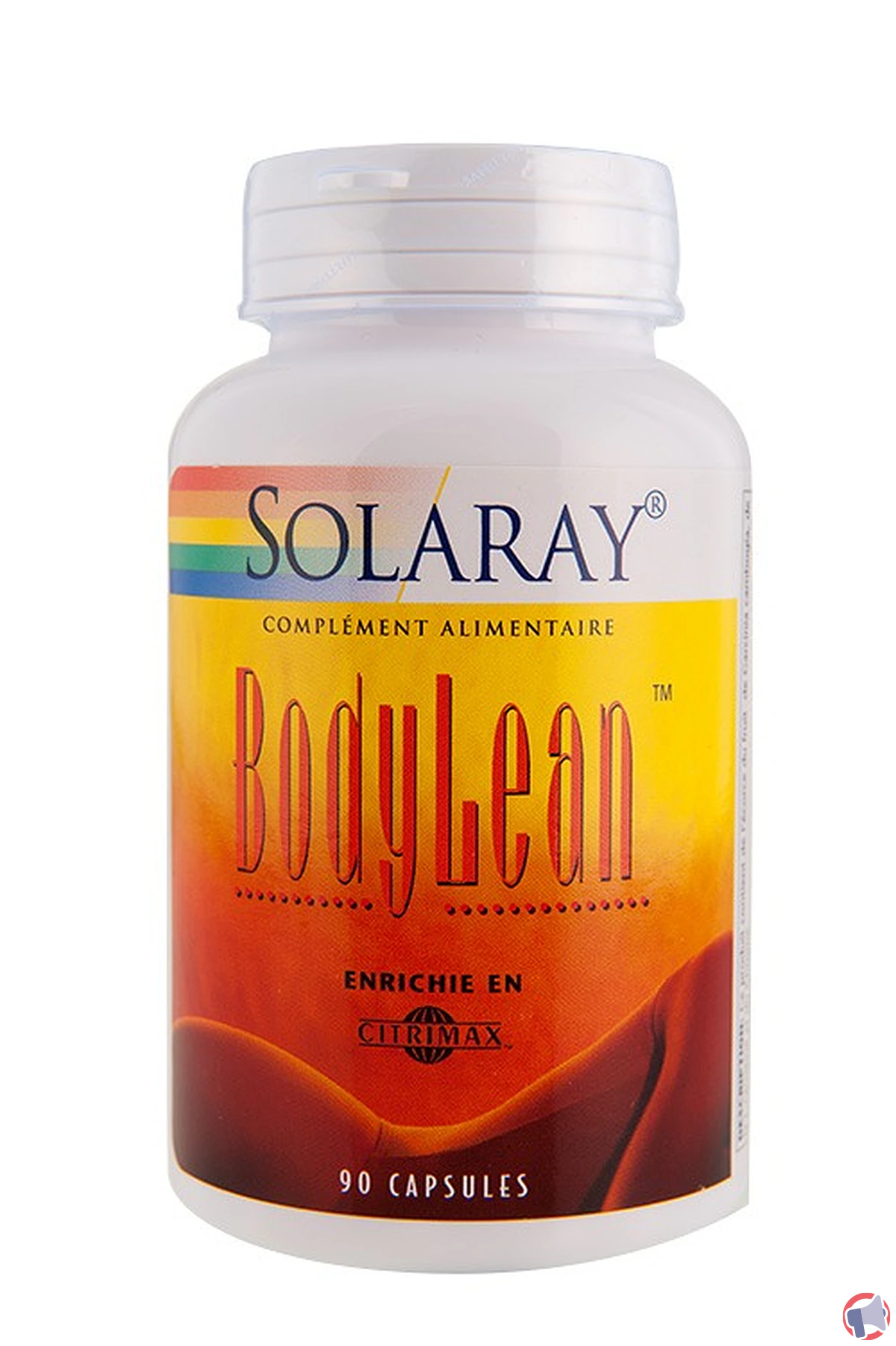 Rappel produit : Solaray Body Lean 90 caps - Compléments alimentaires contenant du garcinia cambogia