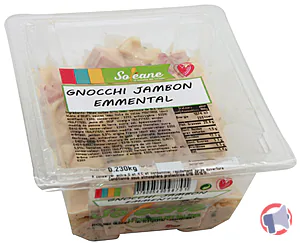 Rappel produit SALADE DE PATE AU JAMBON EMMENTAL OU GNOCCHI AU JAMBON EMMENTAL SOLEANE