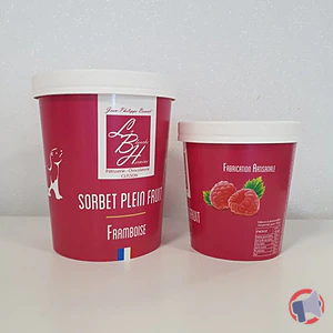 Rappel produit SORBET SORBETS PLEIN FRUIT LA BLANCHE HERMINE