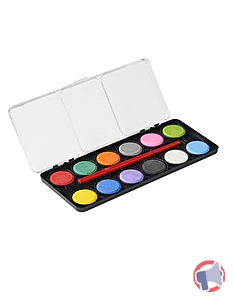 Rappel produit Aquarelles 12 pièces Søstrene Grene