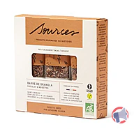 Rappel produit Etui de 3 barres Chocolat & Noisettes 3x40g SOURCES