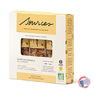 Rappel produit Etui de 3 barres Miel & Amandes 3x35g SOURCES