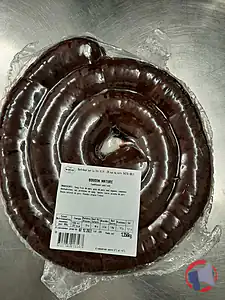 Rappel produit Boudin nature sous vide aux spécialités réunies