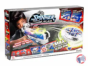 Rappel produit ADVANCED SINGLE SHOT BLASTER SPINNER M.A.D.