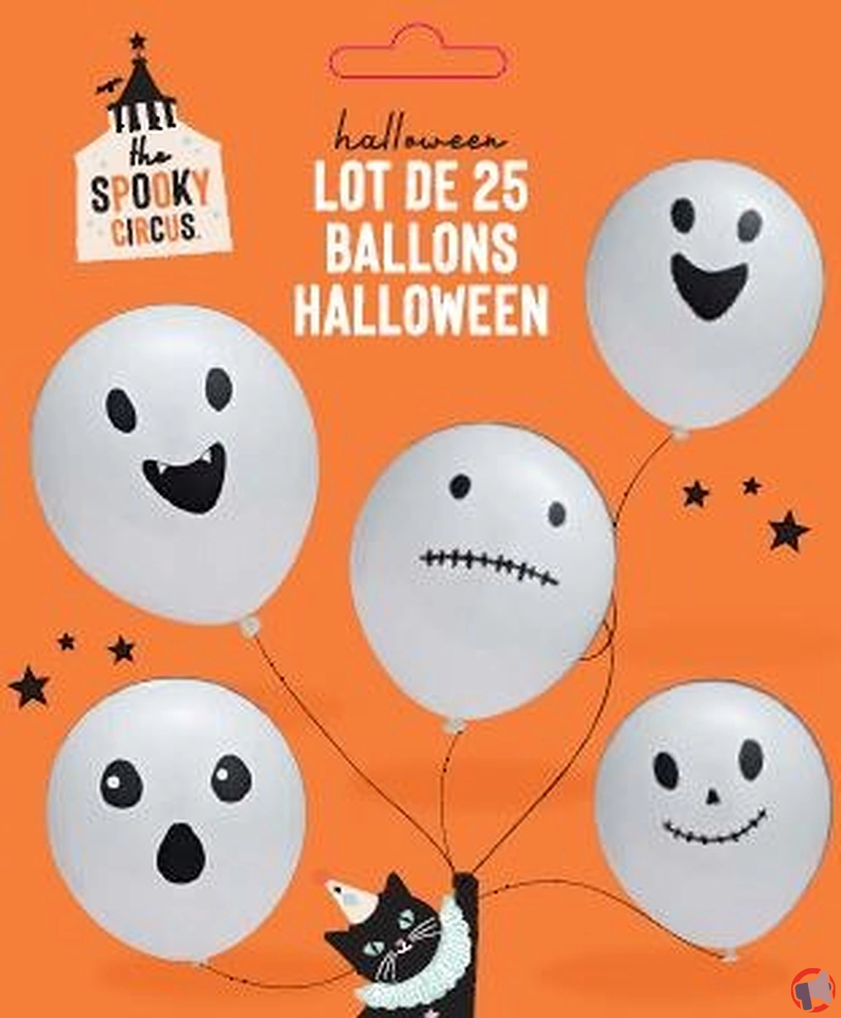 Rappel produit : Lot de 25 Ballons Halloween de la marque Spooky Celebrations