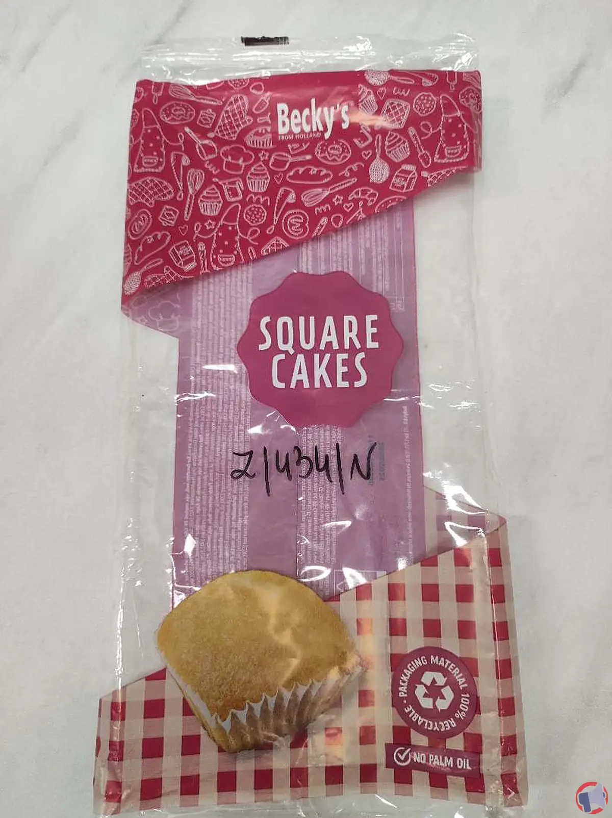 Rappel de produit : Ciasto Becky's de Square Cakes