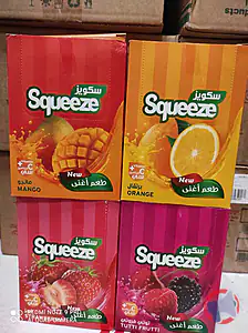 Rappel produit Jus en poudre Squeez