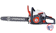 Rappel produit STERWINS Tronçonneuse thermique STERWINS 56cm3, guide de 45cm - PCS2-45ES.4