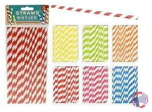 Rappel produit PAILLES EN PAPIER straws rietjes