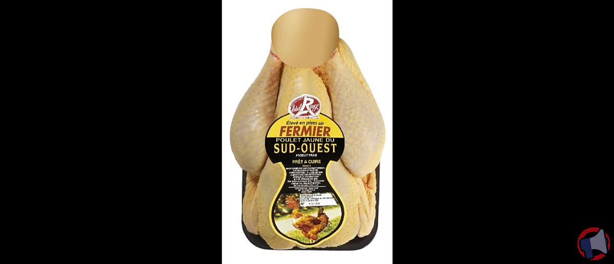 Rappel de produit : Poulet Jaune Label Rouge de la marque Sud Ouest pour risque de Listeria