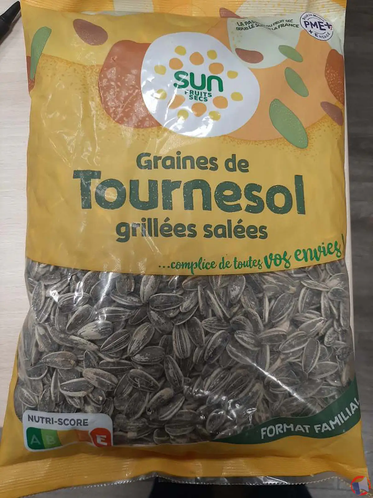 Rappel : Sun graines tournesol grillées et risques potentiels