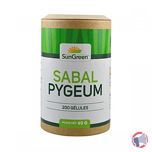 Rappel produit SABAL ET PYGEUM - 200 GÉLULES VÉGÉTALES DE 250 MG Sungreen