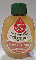 Rappel produit SUNNY VIA SIROP D'AGAVE RICHES EN FIBRES