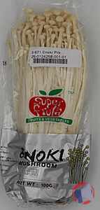 Rappel produit Champignon Enoki /// Enoki Mushroom SUPER FRUTA