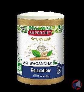 Rappel produit Ashwagandha Bio 60 gélules Superdiet