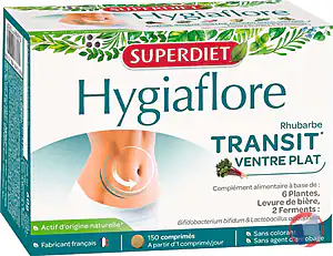 Rappel produit HYGIAFLORE TRANSIT 150 COMPRIMES SUPERDIET
