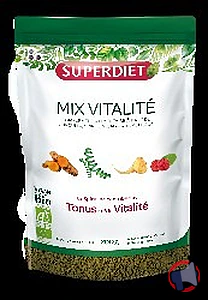 Rappel produit Mix vitalité Bio 200g SUPERDIET