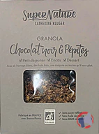 Rappel produit SuperNature Granola Chocolat & Pépites 350g