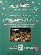 Rappel produit SuperNature Granola Epices de Noël 350g