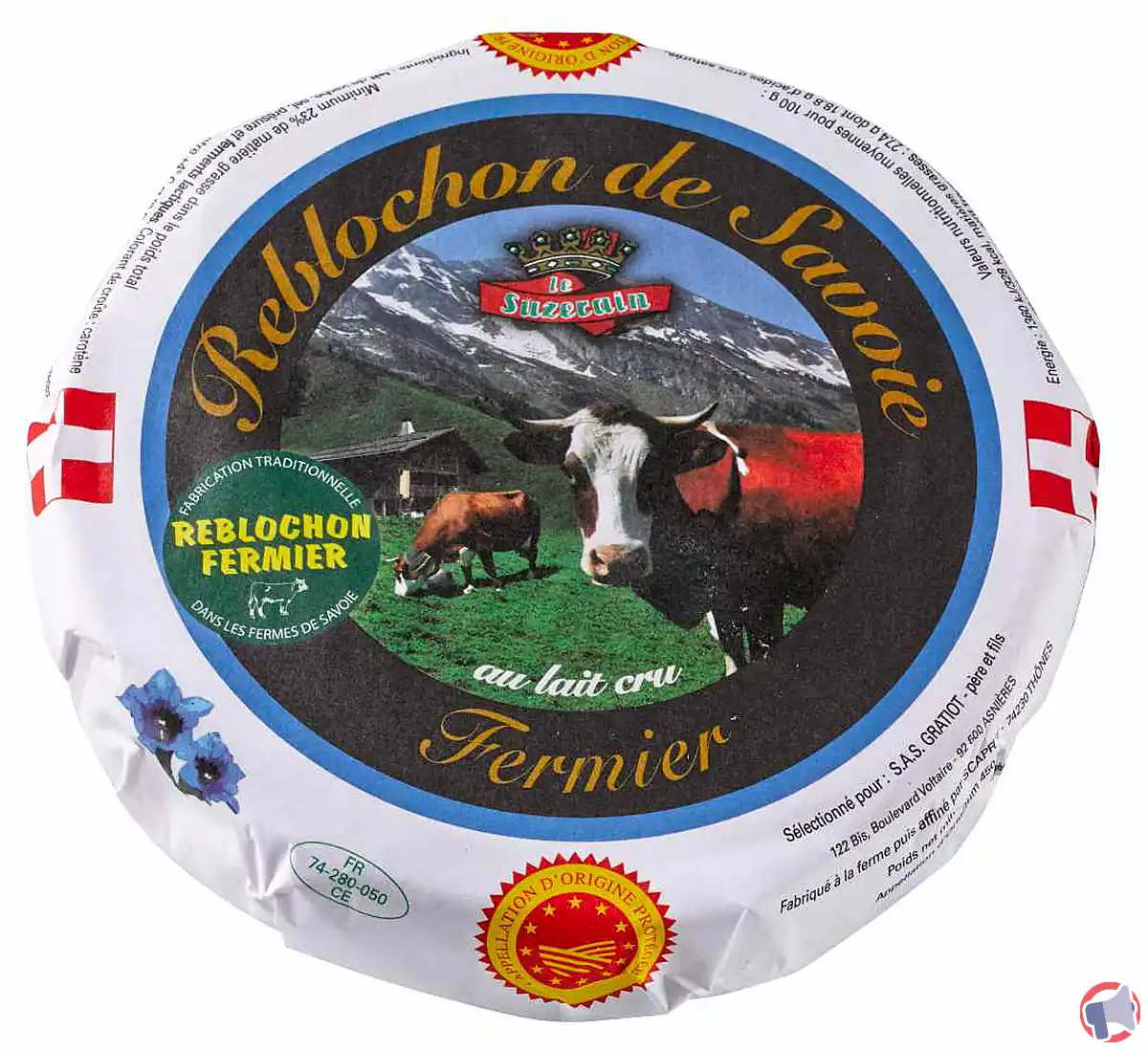 Rappel : suzerain reblochon fermier aop, que faire et quels risques ?