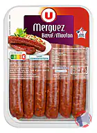 Rappel produit MERGUEZ X6 VBF U SYSTEME U