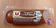 Rappel produit Saucisson à l'ail fumé 300 g Système U