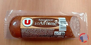 Rappel produit Saucisson à l'ail fumé 300 g Système U