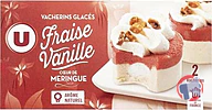 Rappel produit Système U Vacherin glacé vanille fraise x2