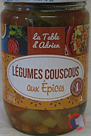 Rappel produit légumes couscous aux épices La table d'Adrien (photo numéro 1)