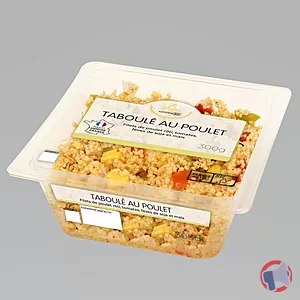 Rappel produit TABOULE AU POULET 300 GR
