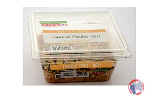 Rappel produit TABOULE AU POULET 300 GR