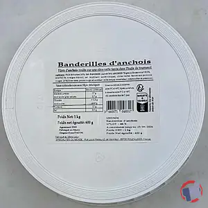 Rappel produit BANDERILLES ANCHOIS 1kg TAPASTI