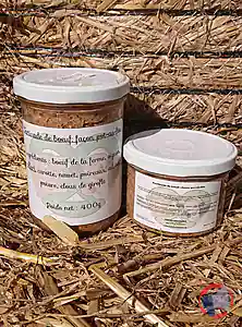 Rappel produit Tartinade de boeuf Tartinade de boeuf