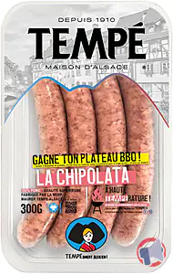 Rappel produit Chipolata supérieure TEMPE
