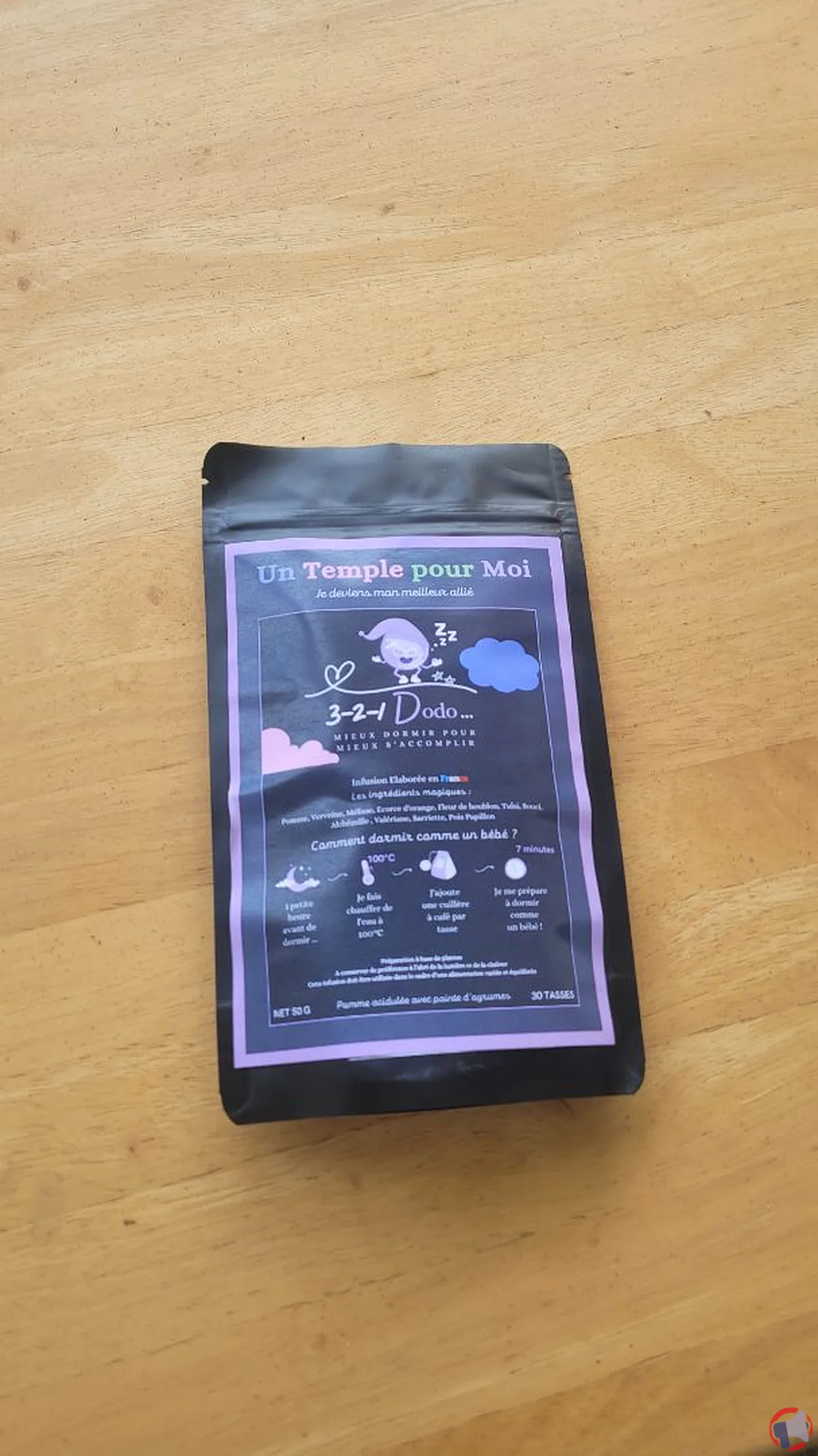 Rappel de produit : Infusion soir contenant du Pois Papillon de la marque Un temple pour moi