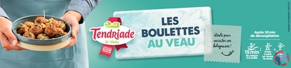 Rappel de produit : Tendriade retire ses boulettes de veau nature de la vente