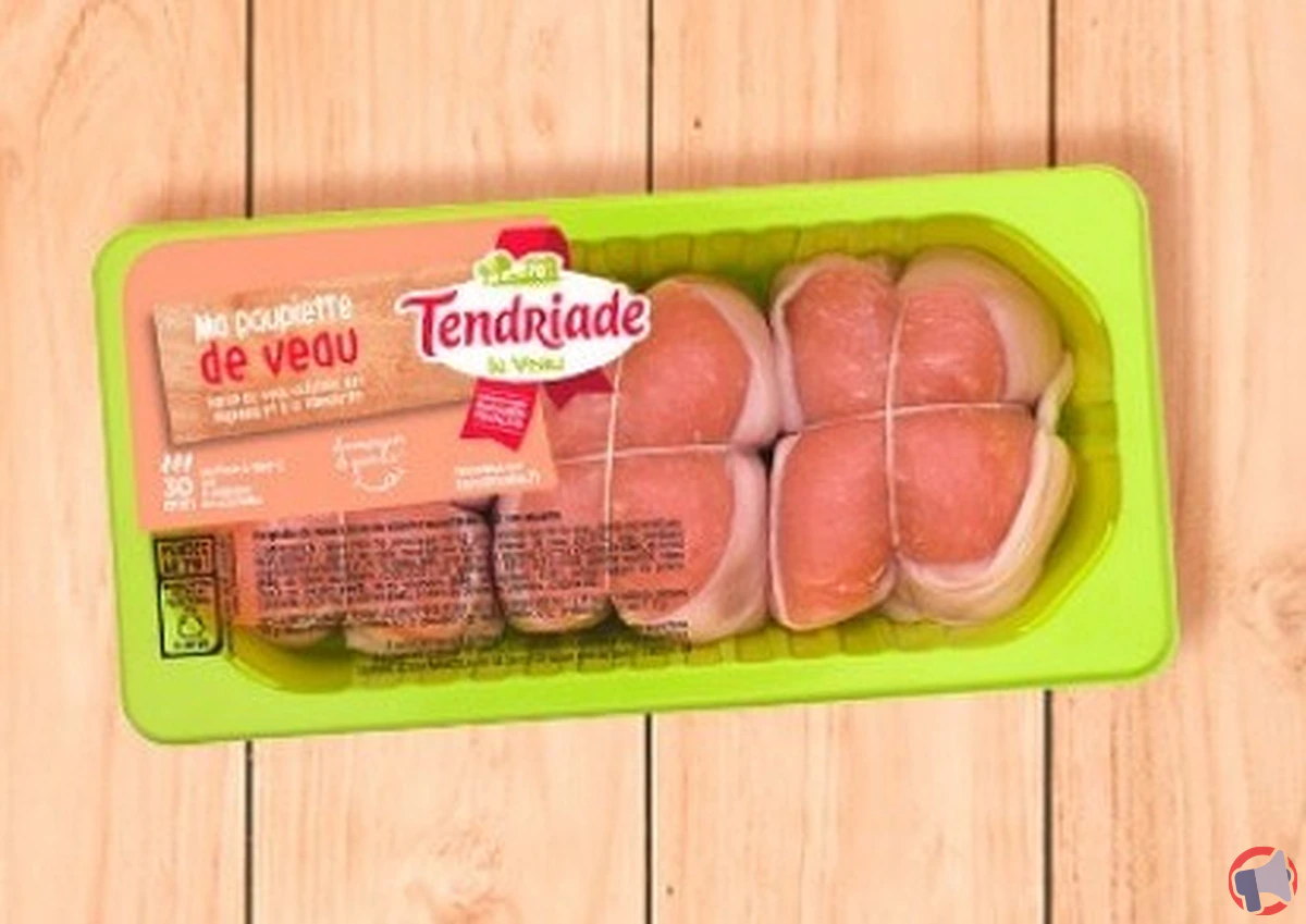 Rappel de Paupiette de veau de la marque Tendriade pour risque de Salmonella