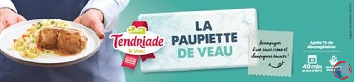 Rappel de produit : Paupiette de veau surgelée de la marque Tendriade
