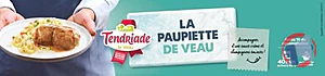 Rappel produit paupiette de veau surgelée Tendriade