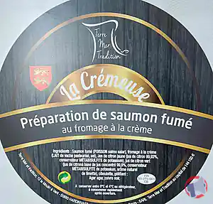 Rappel produit PREPARATION CULINAIRE A BASE DE SAUMON FUMÉ TERRE MER ET TRADITION
