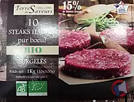 Rappel produit Steak haché Terre de Saveurs (photo numéro 1)