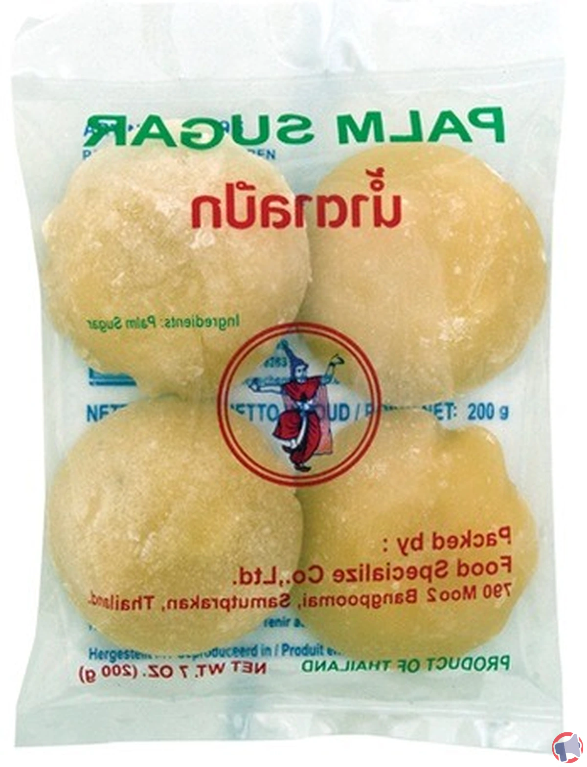 Rappel produit : sucre de palmier tranches Thai Dancer 200 g