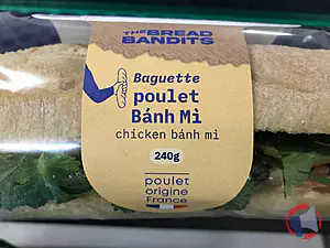 Rappel produit Plats cuisinés et snacking The bread Bandits