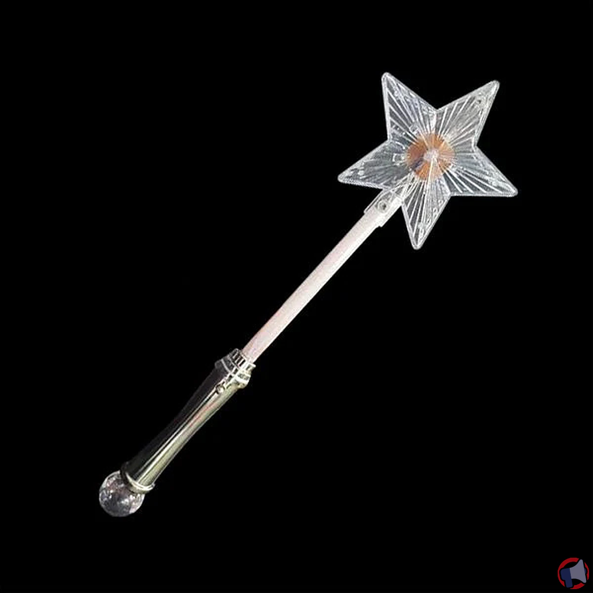 Rappel : la baguette lumineuse « flashing princess wand » de the glowhouse (risque électrique)